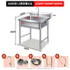 Fregadero de cocina de acero inoxidable de una sola cubeta 304, Lavabo engrosado, Fregadero de cocina grande de una sola cubeta