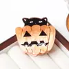 Nuevos Pasadores Divertidos de Halloween con Diseños Originales de Fantasma, Calabaza y Murciélago Negro, Accesorios para el Cabello Acrílicos Personalizados