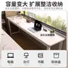 Mesa de Computador Longa Estreita Contra a Parede Retangular Simples Moderna para Quarto Escritório Estudo