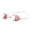 Gafas de natación con diadema elástica reemplazable personalizada para mujer, Gafas de natación de competición con cuerda elástica alta profesional