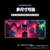 Venta al por mayor de fábrica Alfombrilla de ratón luminosa grande de anime Popular transfronteriza de alto valor Alfombrilla de escritorio para teclado de juegos de ratón de computadora