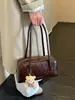 Bolso de Almohada Retro Transfronterizo Bolso Tote para Mujer Henggeng Nuevo Estilo Gran Capacidad Bolso de Hombro Versátil para Viajes Diarios Bolso de un Solo Hombro