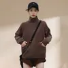 Nueva Chaqueta de Polar de Doble Cara para Deportes al Aire Libre Otoño/Invierno 2026, Cortavientos y Cálida, para Mujer, con Cuello Alto
