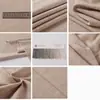 808 Tela de Lino Espiga Almohada para Equipaje Cubierta de Cama Delantal Caja de Almacenamiento para Traje Tela de Lino y Algodón Espiga