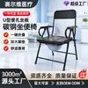 Silla de WC Plegable para Ancianos Mujeres Embarazadas Taburete Móvil para el Hogar para Defecación Baño Amigable con la Edad Taburete para Inodoro Venta al por Mayor