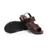 Sandalias de Verano para Hombre Talla Grande Sandalias de Plástico para Papá y Chanclas Doble Uso para Conducir Suela Suave Nueva Moda Calzado de Exterior Zapatos de Playa