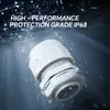 Fabricante Personalizado Série M Métrico Conector Impermeável para Cabo de Nylon Cabeça de Fixação de Cabo de Plástico Cabeça de Prensa-cabos M12