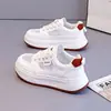 Grulla Blanca de Almohada 2026 Nuevos Zapatos de Malla Transpirables de Verano para Mujer Versión Coreana Zapatillas Blancas Versátiles Zapatos Deportivos Casuales de Suela Gruesa
