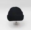 Gorro de Lana Board de Luz Gorro de Punto Transfronterizo para Mujer Estilo Coreano Color Sólido Versátil Gorro Pulóver para Pareja Gorro Cálido de Piel de Melón Gorro Hexagonal