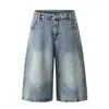 Nuevos Jeans Bordados Gráficos Estilo Callejero para Hombre 2026, Pantalones Casuales Cropped Juveniles de Moda, Suministro al por Mayor 04