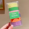 Goma para el pelo banda para el pelo cuerda para el pelo accesorios para el pelo coleta alta alta elasticidad no daña el pelo duradero goma de pelo banda para el pelo color cuerda para el pelo