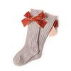 Calcetines para Otoño e Invierno, Calcetines a Media Pantorrilla, Calcetines Cálidos de Algodón para Bebés, Calcetines Holgados para Bebés con Lazo, Calcetines Gruesos para Niñas al por Mayor