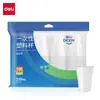 Copo de Plástico Descartável Deli Dexin Ll215 (Transparente) 228ml (100 peças/saco) Copo de Convidado para Cozinha Sala de Estar
