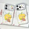 Funda para Teléfono de Cachorro de Pudín de Lunares para Apple 18 Pro Max, Funda Linda de Dibujos Animados para iPhone 17, 16, 15