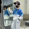 Conjunto de roupas de primavera para meninos 2024 novo primavera e outono infantil moderno estilo ocidental suéter de celebridade da internet primavera roupa esportiva