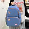 Nuevas Mochilas Escolares Más Vendidas para Estudiantes de Primaria para Hombres y Mujeres, Mochilas de Nylon de Gran Capacidad para Estudiantes de Secundaria, Ligeras, Sencillas y Atractivas