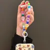 Correa para teléfono mate inspirada en colores dopamina, funda de teléfono, cadena para muñeca, llavero, accesorio para bolso y amuleto anti-pérdida