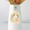 Chica Mágica Madoka Kaname Llavero Acrílico Fondo Blanco Doble Cara Colgante para Bolsa de Apoyo Colgante para Mochila