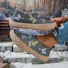 Sapatos de inverno de algodão femininos, atacado transfronteiriço, tamanho grande, sola grossa, forrados com pelúcia, sapatos casuais espessados, de corte baixo, botas curtas leves