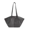 2026 Bolso Tote Nuevo Retro de Terciopelo Escarchado para Mujer, Gran Capacidad, Para Viajar al Trabajo, Bolso de Hombro Único, Estilo Coreano, Simple, Bolso Grande de Mano