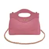 Bolso de Mano Cuadrado Pequeño de Moda Estilo Coreano para Mujer 2026 Nuevo Modelo Bolso de Hombro con Cadena Estilo Chanel Gran Capacidad Bolso Cruzado Versátil