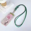 Cor Sólida Multitom Couro de Luxo Fivela de Metal Alça Transversal Ajustável Alça de Pescoço Adequado para Bolsas de Celular Cordão Feminino