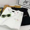 [Bordado Personalizable] Camiseta de Manga Corta Dopamina Estilo High Street Americano para Mujer Ins Verano Nuevo Atuendo de Pareja Top