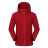 Jaqueta Corta-Vento Macia com Capuz Padrão Pássaro e Milho Outono/Inverno Roupa de Trabalho Personalizada Tendência Tops para Esportes ao Ar Livre Pronta para Venda