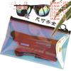 Estuche para lápices láser de colores mágicos, venta al por mayor, para estudiantes, útiles escolares, bolsa de papelería, bolsa de lápices de gran capacidad, bolsa de papelería de PVC