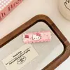 Pinza para el pelo rectangular de gato de dibujos animados linda estilo Ins Pinza lateral para flequillo de chica Pasador retro lindo Accesorio para el cabello para mujer