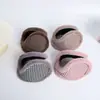 Moda de Invierno 2025 Color Sólido Orejeras Calientes de Forro Polar para Hombre Resistentes al Viento para Exteriores Extra Grandes Engrosadas Calentadores de Orejas Venta al por Mayor