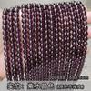 Cuentas sueltas de vidrio de colores primarios, imitación sintética, cristal natural, accesorios de joyería para bricolaje, pulsera de cuentas, cuentas redondas.