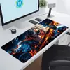 Alfombrilla de Ratón Ultra Alta Definición Bidimensional del Anime Demon Slayer Tecnología Gaming para E-Sports Almohadilla Extra Grande para Oficina Borde Antideslizante con Bloqueo