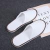 Pantuflas de algodón y lino afelpado de forro polar de coral para uso doméstico, para invitados, hotel de cinco estrellas, casa de huéspedes, salón de belleza, pantuflas desechables para invitados