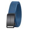 [melhora de conforto] cinto tático de nylon de alta elasticidade com fivela automática masculina, cinto de lona casual para jovens e meia-idade