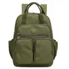 Mochila feminina de grande capacidade, mochila pequena leve e simples, nova moda 2026, versátil, casual, mochila escolar para estudantes