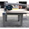 Sierra manual para cortar madera, sierra longitudinal y transversal de aleación de aluminio, mesa pequeña, sierra de brazo basculante del mismo ángulo