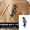Pegatinas de tatuaje flor de tinta herbal, larga duración, impermeables, no reflectantes, líneas abstractas, para brazos y piernas, tatuaje de nuevo estilo para hombres y mujeres