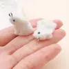 Colgantes Encantos de Animales Gato Perro Oso Conejo Lindos de Resina Flocada Dibujos Animados Accesorios de Materiales para Joyería Hecha a Mano DIY