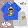 Sprunki Rhythm Box Roupas Camiseta Gruder Camisa de Manga Curta Infantil Conjunto de Shorts Verão Casual Top Tendência