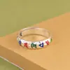 Anillo de Plata Pura Rey Ciervo Dorado con Diseño de Nicho, Pintado con el Mantra de Seis Palabras, Superficie Grabada, Anillo para Dedo Índice de Plata Pura 999