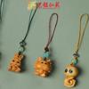 Nuevo Sándalo Verde Doce Zodiaco Cadena para Teléfono Móvil Colgante Estilo Chino Lindo Colgante para Bolso Colgante para Bolso