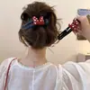 Pasador de Pelo con Lazo de Lunares Estilo Francés para Mujer, Modelo Nuevo 2025, Pinza de Pelo de Gama Alta para Recogido en la Parte Trasera de la Cabeza