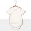 Conjunto de Mameluco con Forma de Triángulo para Bebé, Ropa de Dormir de Verano Ultradelgada para Bebé de Manga Corta, Estilo de Una Pieza para Proteger la Barriga en Verano