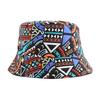 Chapéu logotipo personalizado bordado europeu e americano Impressão Lavagem Bacia Chapéu Comércio Exterior Impressão Digital Tie-Dye Fisherman Hat Custom