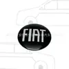 Adequado para GAC ​​Fiat FIAT decoração de calota de roda 56mm adesivo Feixiang modificado logotipo central de roda 60mm