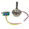 Motor de Corrente Contínua Sem Escovas Conversão de Frequência Motor de Ventilador 24V 30W Ventilador de Circulação Motor de Rotor Externo LFe21-MT05