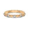 Anillo de Plata de Ley S925 Estilo Lujo Ligero para Mujer Exquisito Corazón Amoroso Diseño de Arreglo de Diamantes Redondos Moda Versátil Anillo Fino de Gama Alta para Mujer