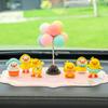 Adorno de Pato Amarillo para Coche, Modelo Nuevo para Decoración del Tablero del Coche, Decoración de Coche de Dibujos Animados Linda, Adorno Pequeño para el Coche, Pato Famoso de Internet