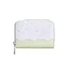 Cartera Nueva Estilo para Mujer Corta Linda Porta Tarjetas Caricatura Monedero de PU Gato de la Suerte Femenino Cartera para Estudiante Porta Tarjetas Purs